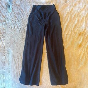 Beyond Yoga Black Wide Leg Pants
